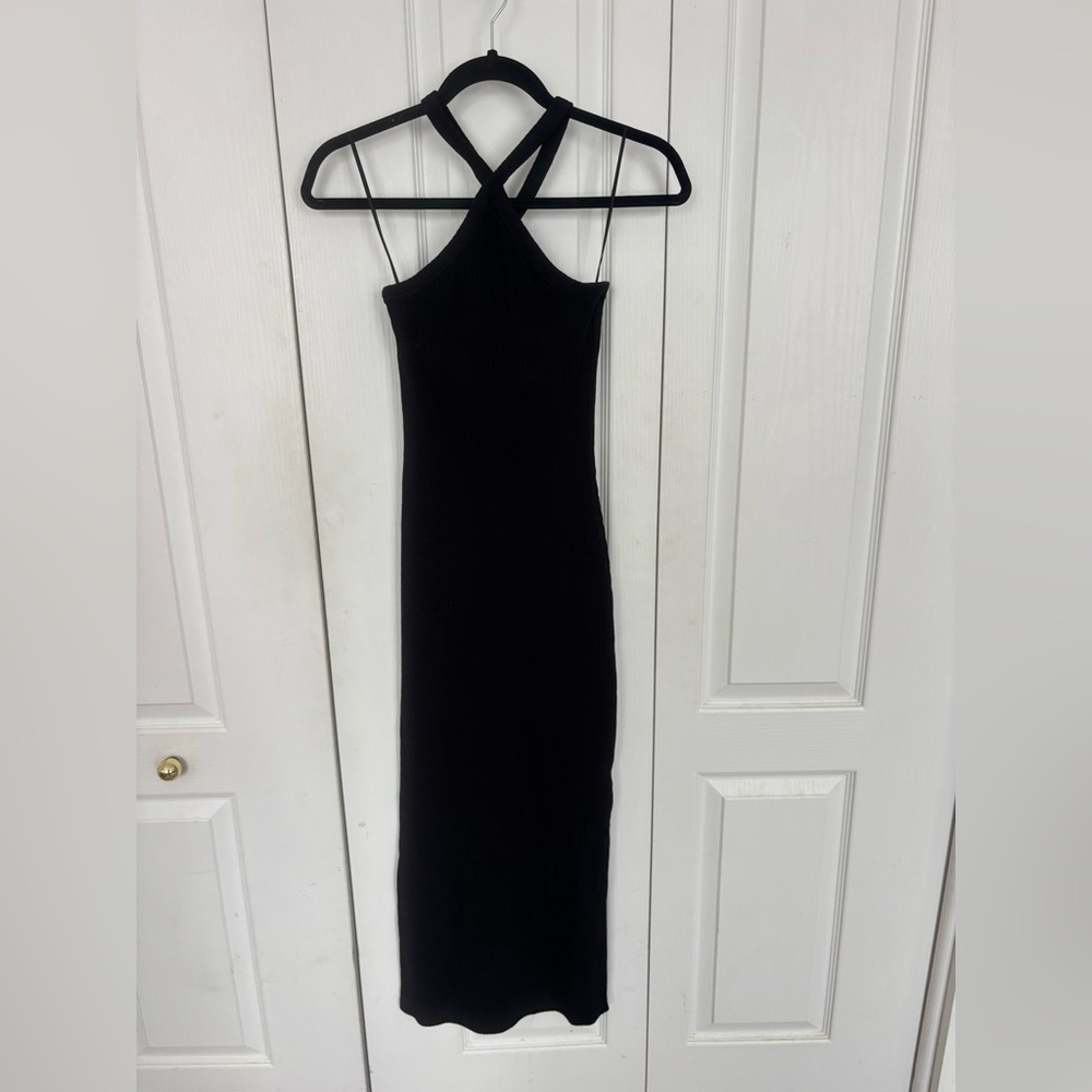 Old Navy Black Strapless Dress